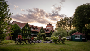 Jahresabschluss Retreat Spreewald im Waldhotel Eiche mit Yoga in ruhiger Natur